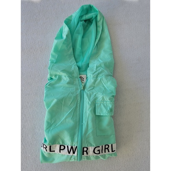 NWT Girls Windbreaker Style Jacket. Green Color, By JoLIE & joy. Size L/14 - Picture 9 of 9